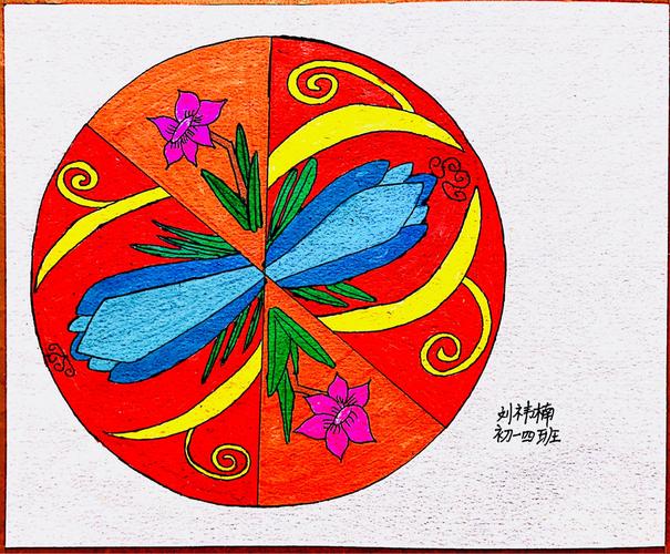 創(chuàng)藝?yán)L夢(mèng)——55中初一年級(jí)美術(shù)圖案設(shè)計(jì)作業(yè)展